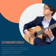 Professioneller Gitarrist bietet individuellen Gitarrenunterricht für Anfänger und Fortgeschrittene in Linz und online an.
